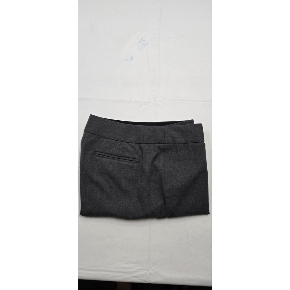 Liz Claiborne Women's Dress Pants Size 6 Audra Gray Straight Mid Rise - Picture 1 of 14